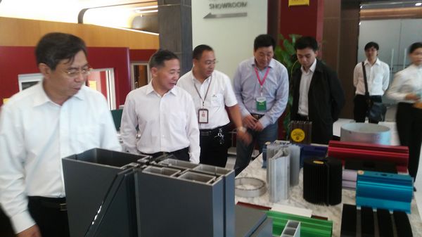 原住建部副部长郭允冲等向导到我公司考察