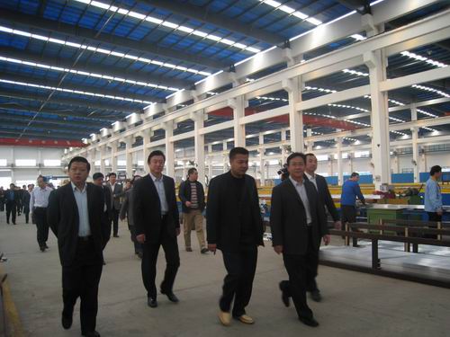 11月初上级向导多次到我公司旅行考察